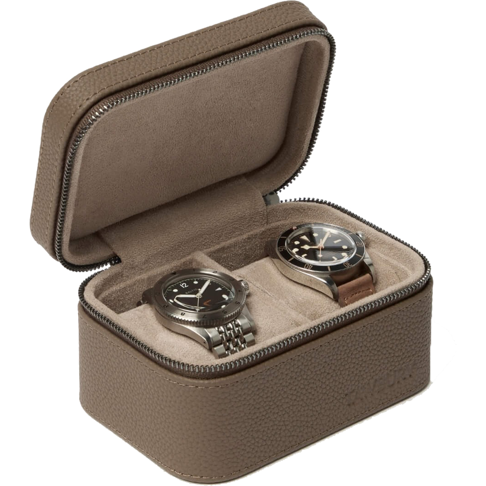 フェラーリ　時計トラベルケース Tawbury Fraser 腕時計 トラベルケース 2本 ターバリー フレイザー