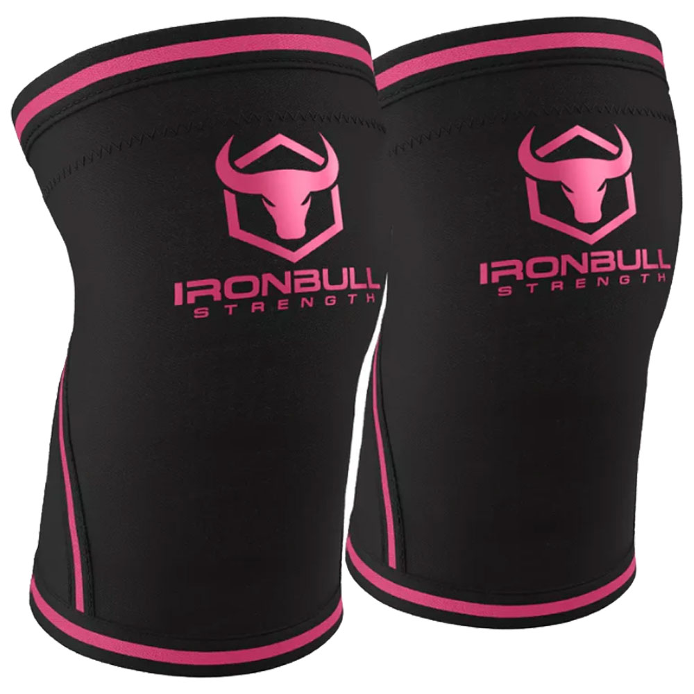 IRONBULL STRENGTH トレーニング用サポーター ニースリーブ IRON BULL 7mm ニースリーブ ペア S M L XL 2XL アイアンブル 膝