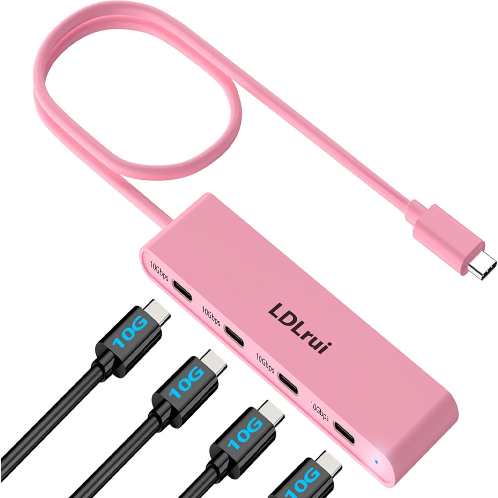 LDLrui USB Type-C マルチハブ 60cm タイプC 10Gbps 高速データ転送 ハブ 多機能 USB3.2 Gen1  MacBook Mac Pro Windows |  | 02