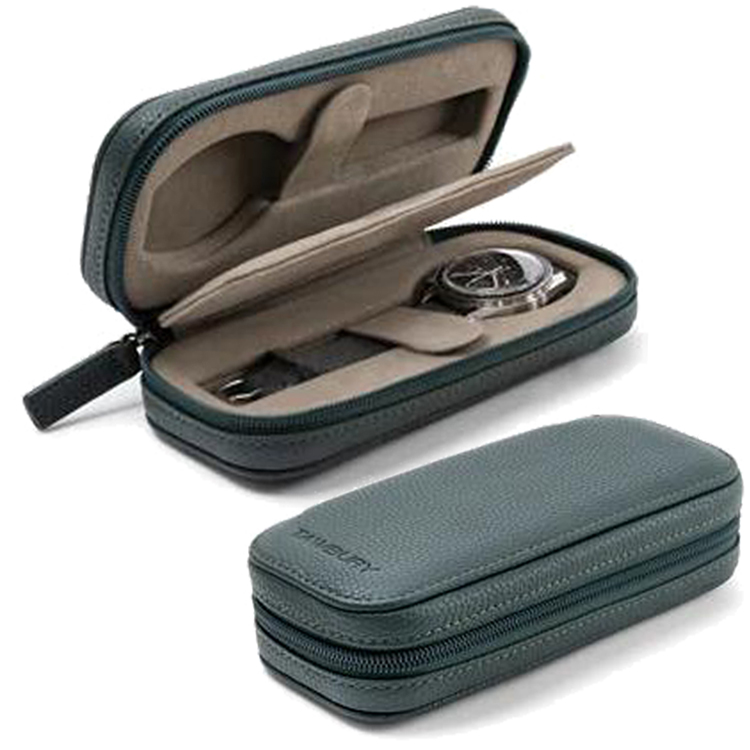 Tawbury 高級 腕時計収納ケース 2本 アクセサリー 収納 本革 ウォッチボックス ケース 革 レザー 時計 ウォッチ 収納 保管 男性 プレゼント 父の日 高品質 2個 |  | 02