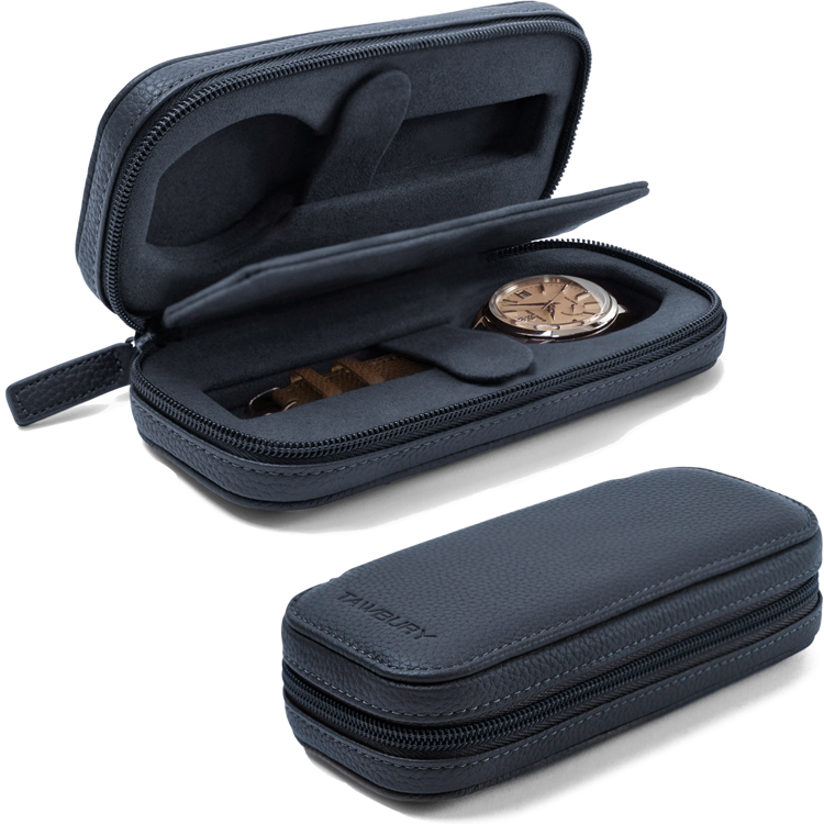 Tawbury 高級 腕時計収納ケース 2本 アクセサリー 収納 本革 ウォッチボックス ケース 革 レザー 時計 ウォッチ 収納 保管 男性 プレゼント 父の日 高品質 2個 |  | 03