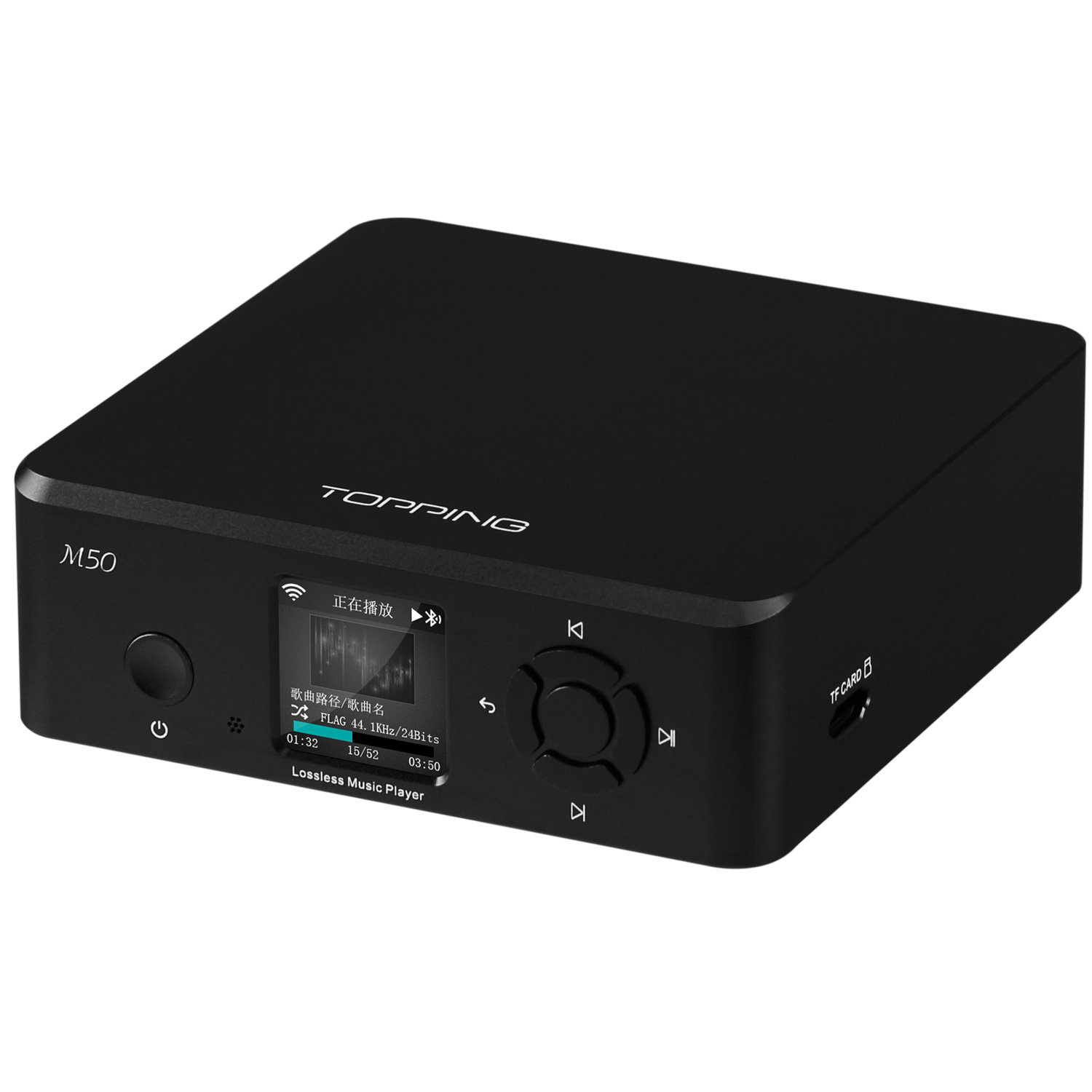 1年保証付き TOPPING M50 デジタルミュージックプレーヤー Bluetooth TFカード USB フラッシュメモリ 対応 プレーヤー PC パソコン不要 トッピング mp3 |  | 02