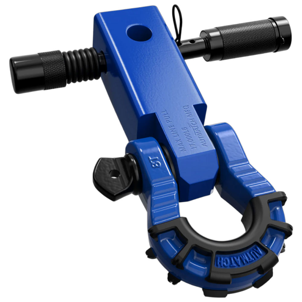 AUTMATCH メガシャックルヒッチレシーバーセット レバーシャックル 5cm Dリングシャックル 牽引 フック シャックルマウント トレーラー 汎用 カーパーツ |  | 19