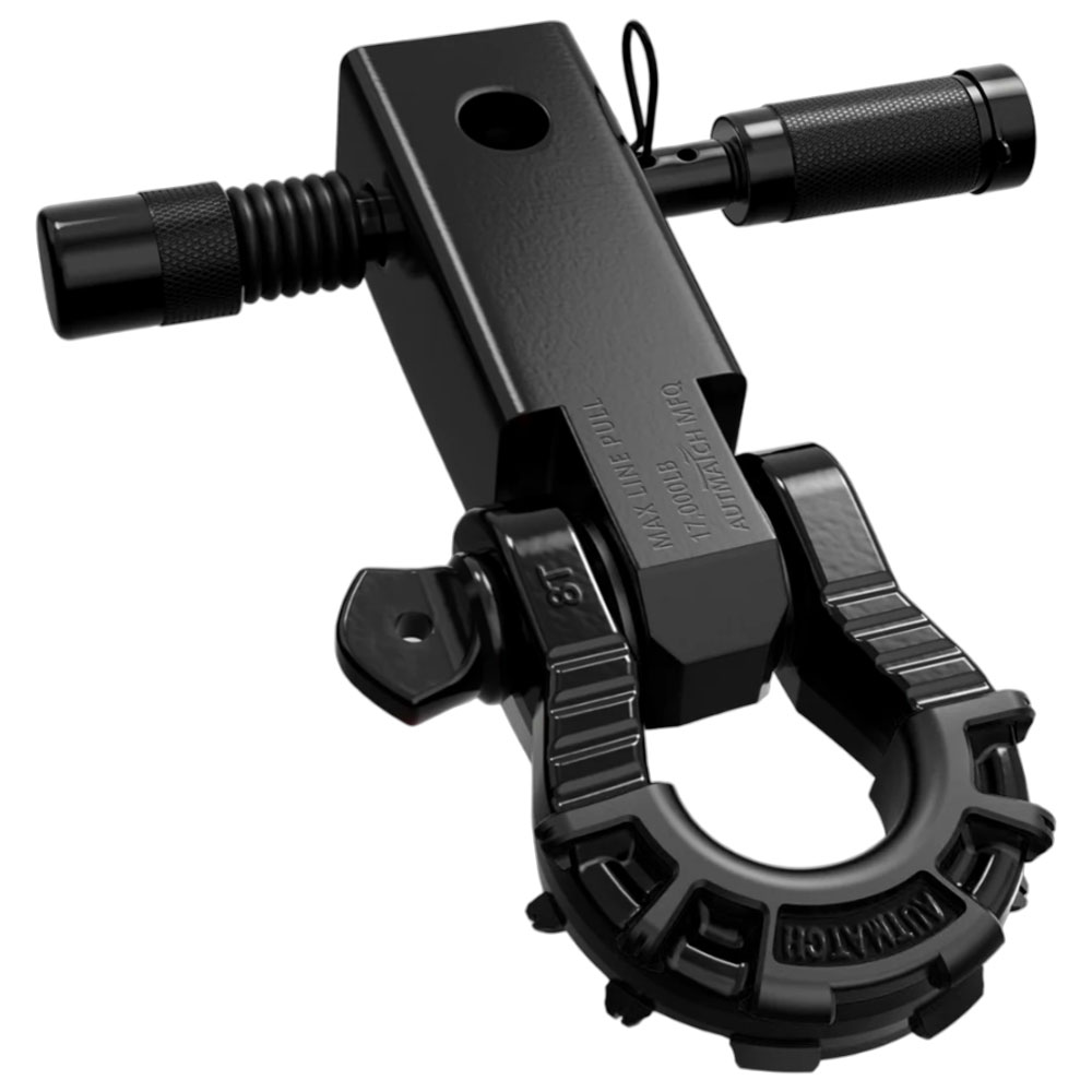 AUTMATCH メガシャックルヒッチレシーバーセット レバーシャックル 5cm Dリングシャックル 牽引 フック シャックルマウント トレーラー 汎用 カーパーツ |  | 16