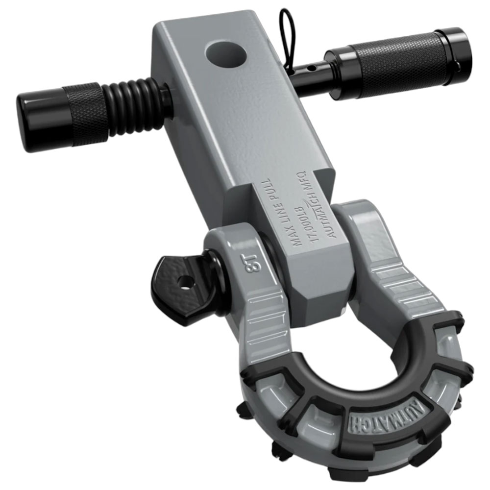 AUTMATCH メガシャックルヒッチレシーバーセット レバーシャックル 5cm Dリングシャックル 牽引 フック シャックルマウント トレーラー 汎用 カーパーツ |  | 22