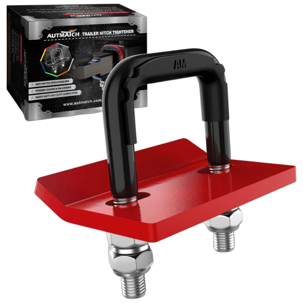 AUTMATCH ヒッチタイトナー 2.5インチ 6.35cm トレーラーヒッチ用 ガタつき防止 スタビライザー クランプ ヒッチキャリア ヘビーデューティースチール |  | 13