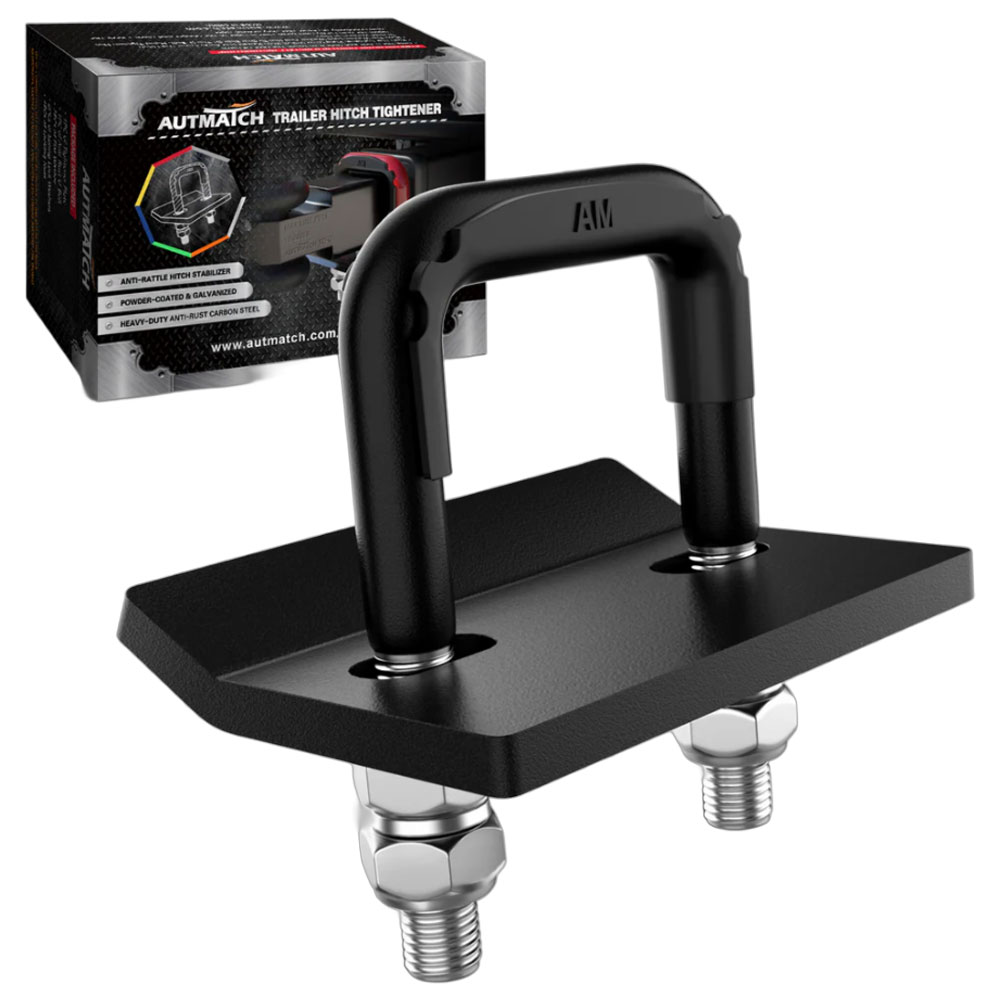 AUTMATCH ヒッチタイトナー 2.5インチ 6.35cm トレーラーヒッチ用 ガタつき防止 スタビライザー クランプ ヒッチキャリア ヘビーデューティースチール |  | 15