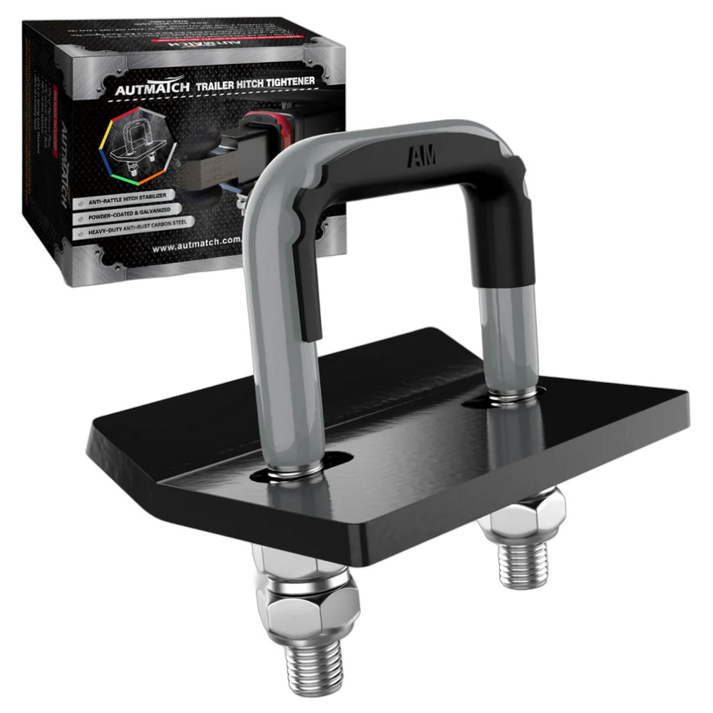 AUTMATCH ヒッチタイトナー 2.5インチ 6.35cm トレーラーヒッチ用 ガタつき防止 スタビライザー クランプ ヒッチキャリア ヘビーデューティースチール |  | 09