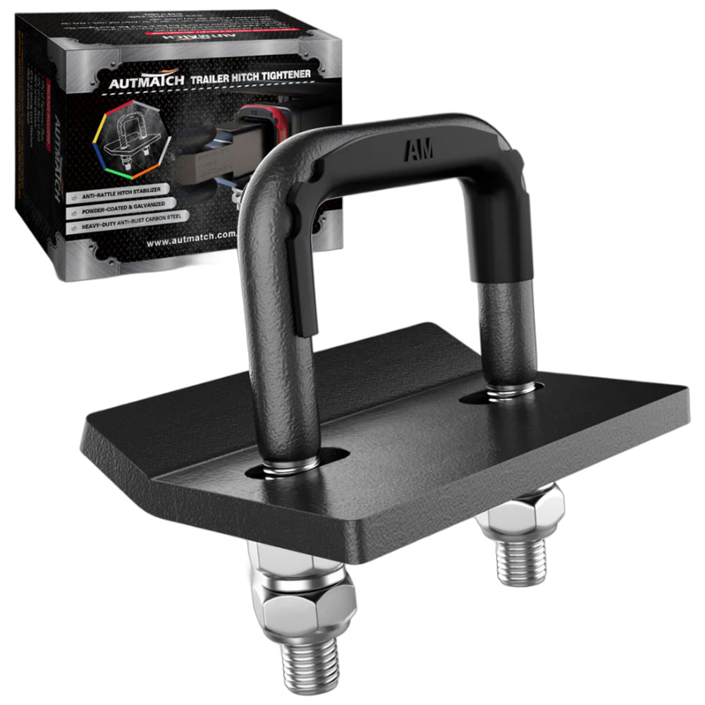 AUTMATCH ヒッチタイトナー 2.5インチ 6.35cm トレーラーヒッチ用 ガタつき防止 スタビライザー クランプ ヒッチキャリア ヘビーデューティースチール |  | 16