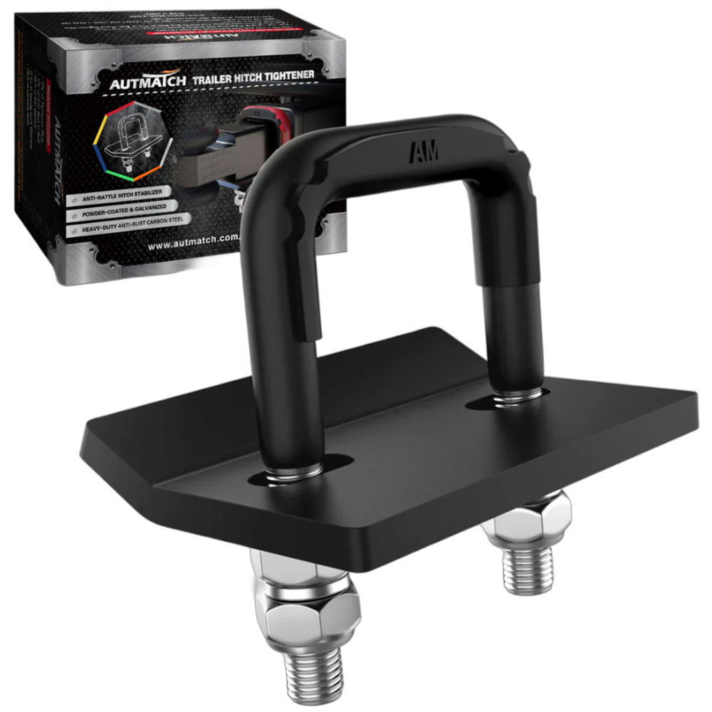 AUTMATCH ヒッチタイトナー 2.5インチ 6.35cm トレーラーヒッチ用 ガタつき防止 スタビライザー クランプ ヒッチキャリア ヘビーデューティースチール |  | 10