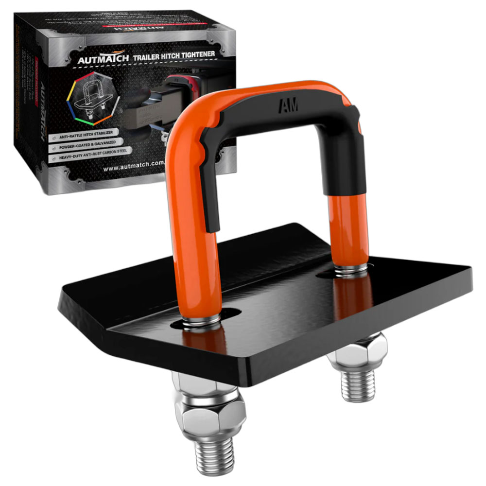 AUTMATCH ヒッチタイトナー 2.5インチ 6.35cm トレーラーヒッチ用 ガタつき防止 スタビライザー クランプ ヒッチキャリア ヘビーデューティースチール |  | 02