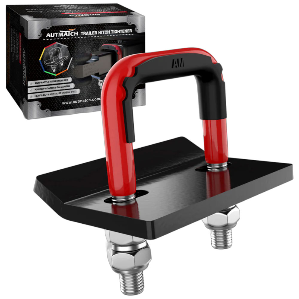 AUTMATCH ヒッチタイトナー 2.5インチ 6.35cm トレーラーヒッチ用 ガタつき防止 スタビライザー クランプ ヒッチキャリア ヘビーデューティースチール |  | 08