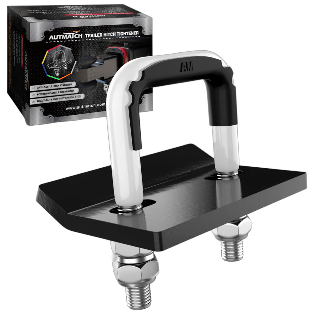 AUTMATCH ヒッチタイトナー 2.5インチ 6.35cm トレーラーヒッチ用 ガタつき防止 スタビライザー クランプ ヒッチキャリア ヘビーデューティースチール |  | 06