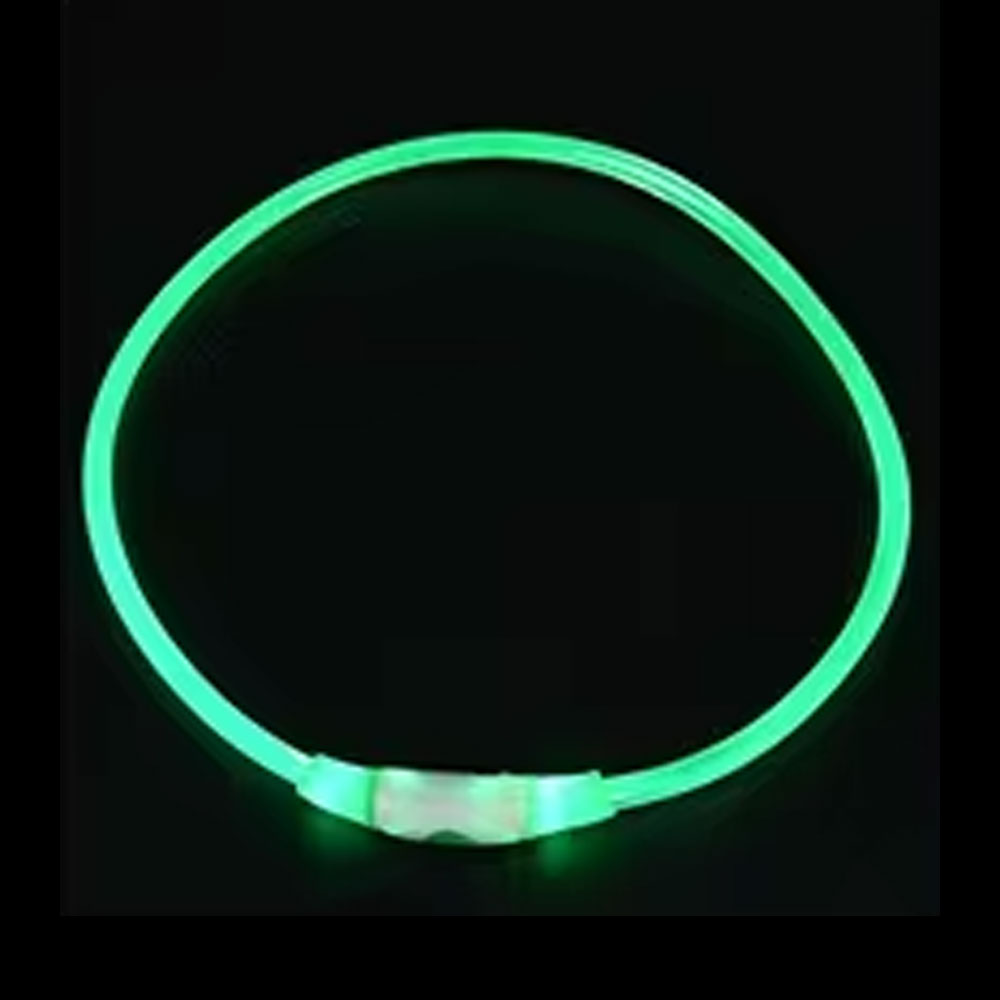 光るLED首輪 USB 充電式 防水 USB充電式 小型犬 中型犬 大型犬 サイズ調整可能 散歩 夜 ライト 事故防止  安全 おしゃれ 可愛い ペット用品 簡単脱着 安全対策 |  | 03