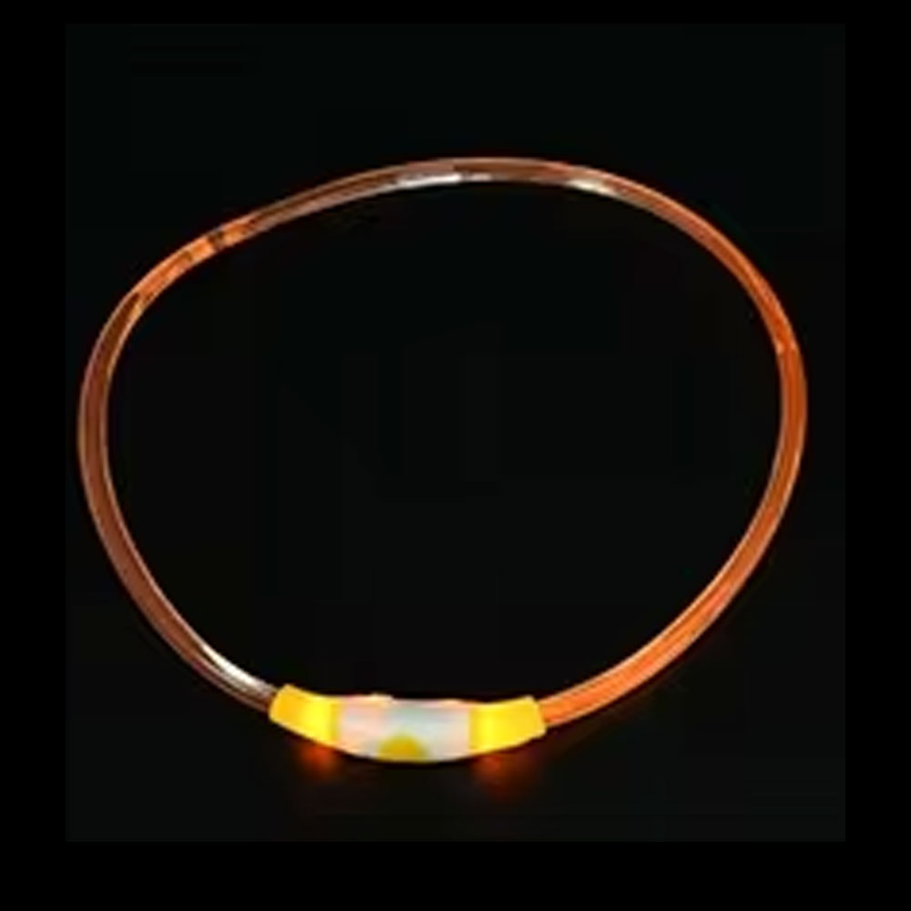 光るLED首輪 USB 充電式 防水 USB充電式 小型犬 中型犬 大型犬 サイズ調整可能 散歩 夜 ライト 事故防止  安全 おしゃれ 可愛い ペット用品 簡単脱着 安全対策 |  | 05