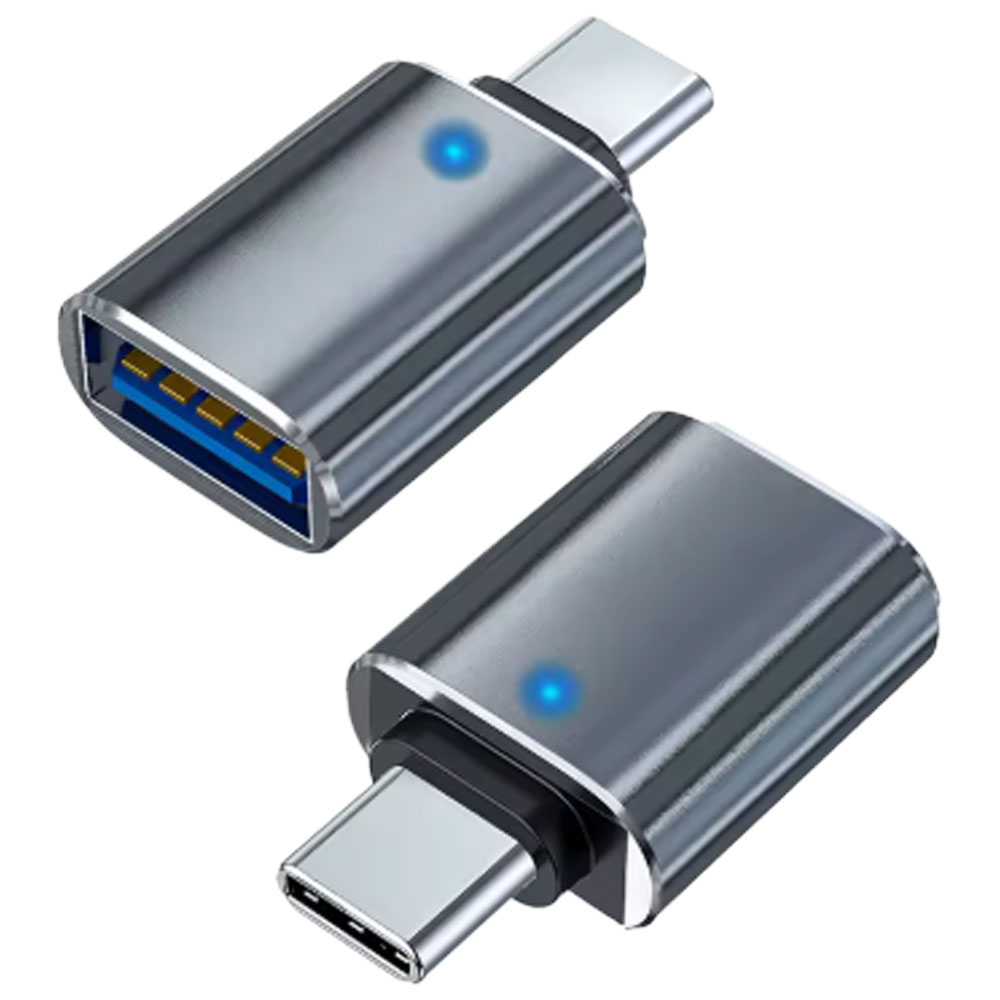 LEDライト付き OTG変換アダプター USB Type C to USB3.0 Type A タイプC 高速 変換コネクタ Android スマートフォン タブレット iPhone 15 Pro Max MacBook Pro |  | 05