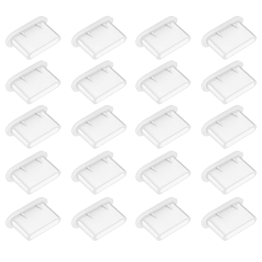 USB Type-C 防塵プラグ 20個入り コネクタカバー キャップ 防塵保護カバー 防水 シリカゲル ダストプラグ スマホ アンドロイド 充電口 端子カバー |  | 02