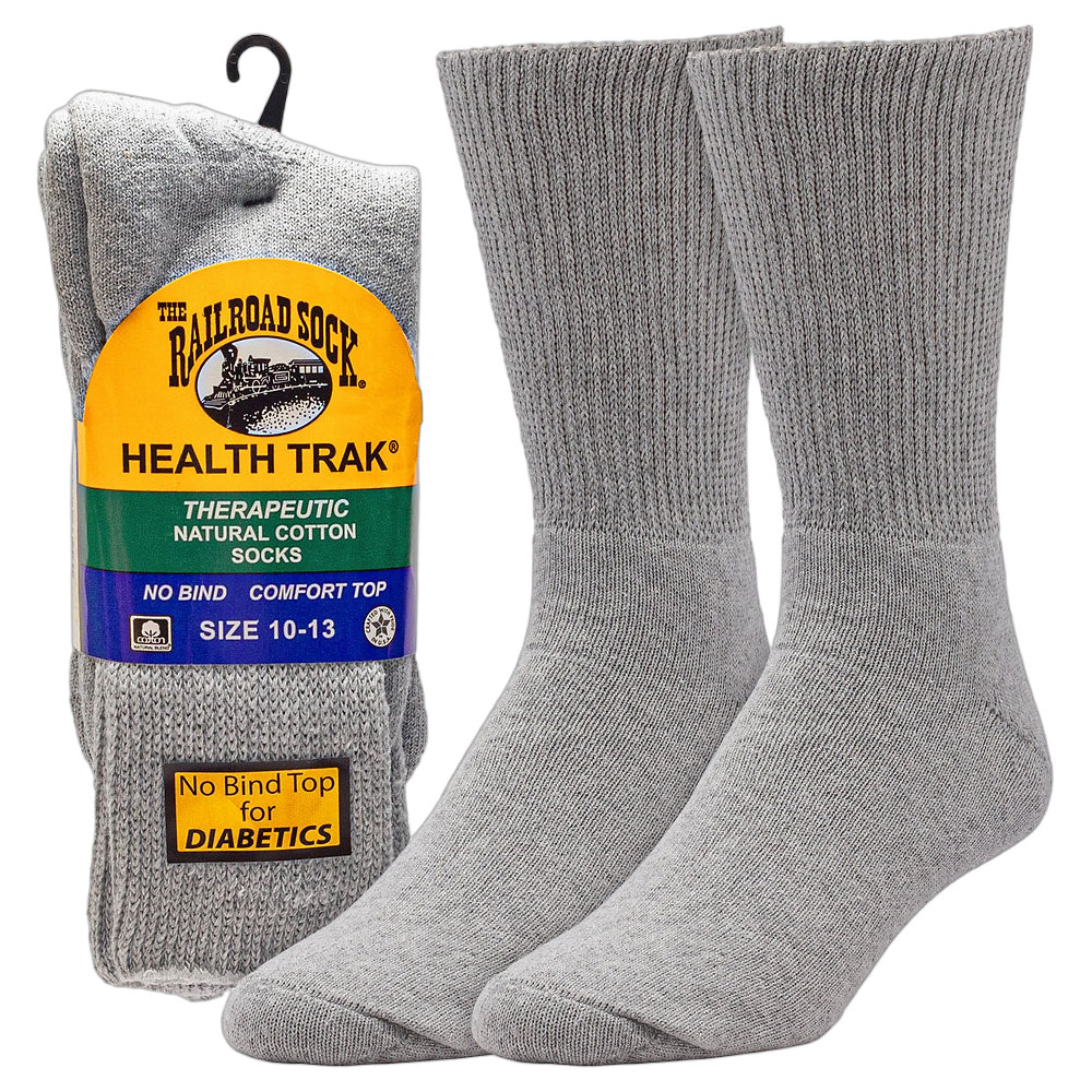 RAILROAD SOCK THERAPEUTIC クルー ソックス 2足セット メンズ