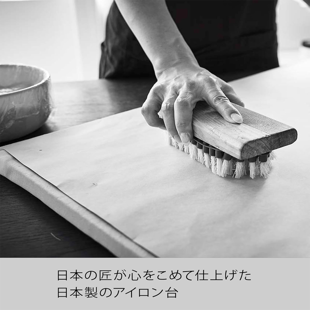 実木装飾スタンドアイデア竹編北欧ins禅意寝室の枕元のランプ松下真也出品! アイロン台 日本製 山崎実業 日本の匠シリーズ 舟型 YJ-1225 アルミ