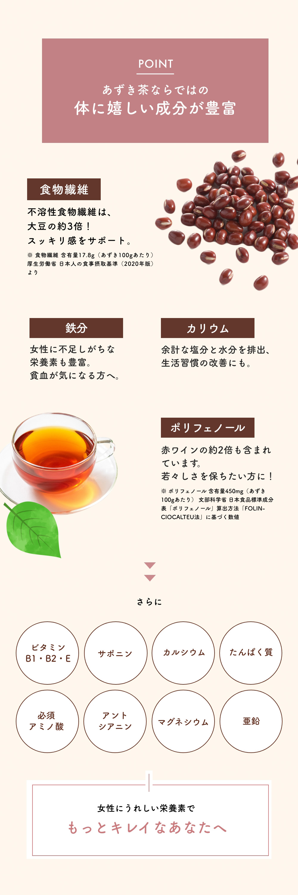国産　あずき茶