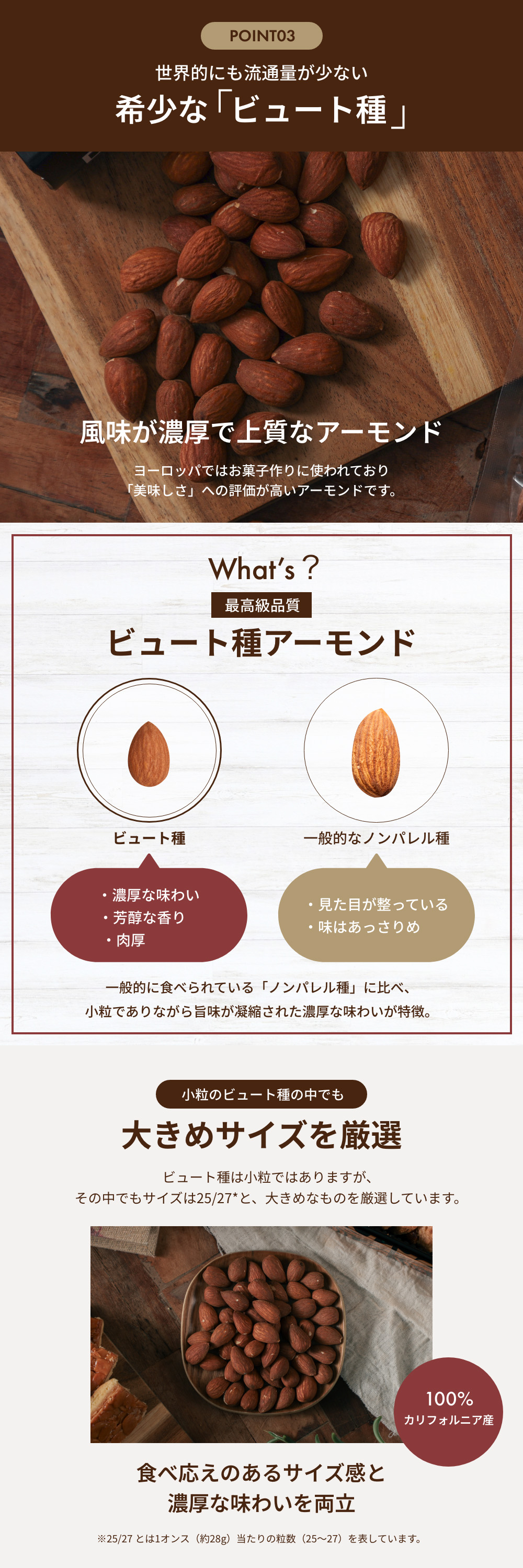 素焼きアーモンド