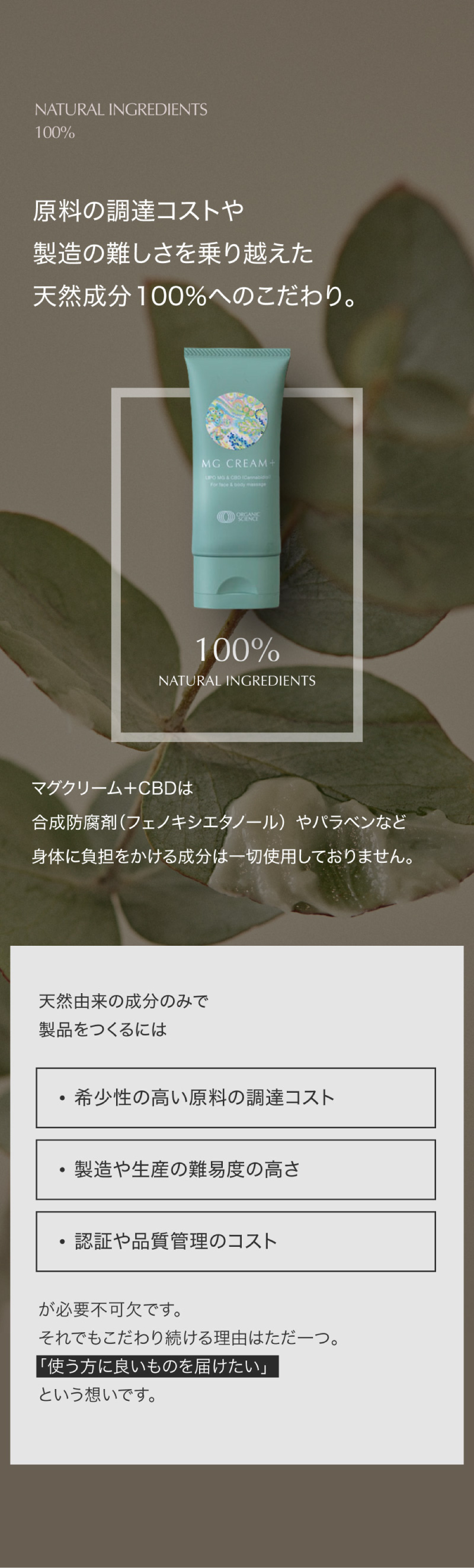 CBD バーム MG Cream + (マグクリームプラスCBD) 60g 2個 マグネシウム