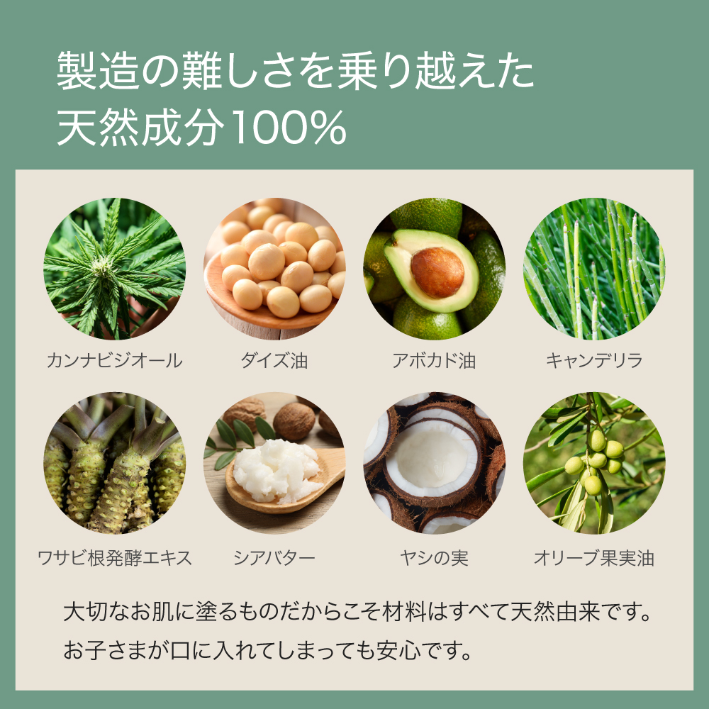 CBD バーム MG Cream + (マグクリームプラスCBD) 60g マグネシウム