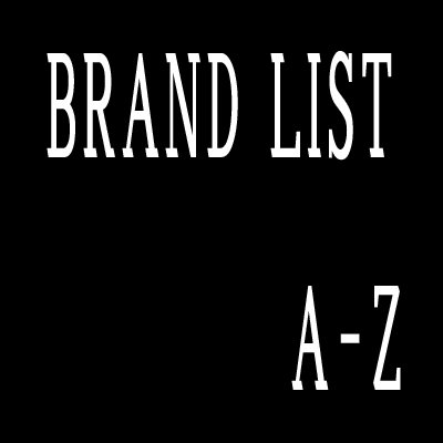 BRAND LIST A-Z