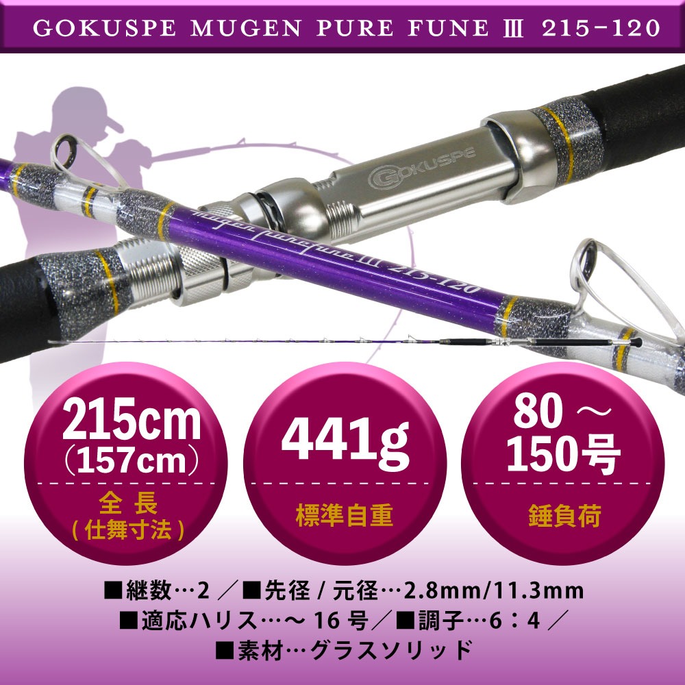おり釣具 汎用性抜群沖釣り電動リールセット ゴクスペ 3代目無限ピュア