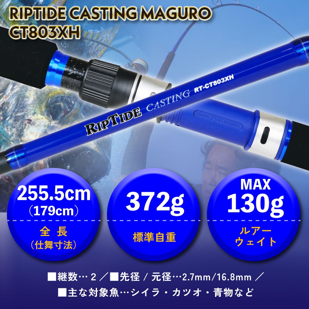 リップタイド オフショアキャスティングマグロセット キャスティング