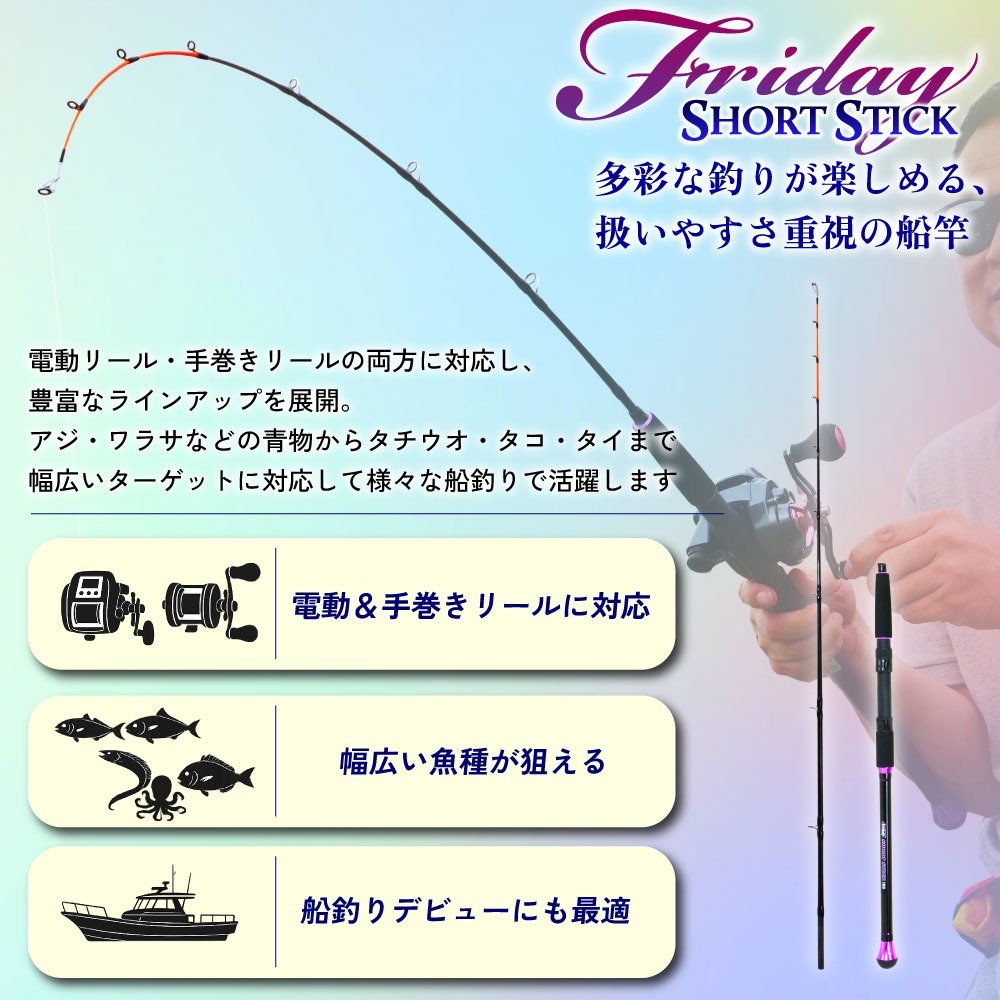 Shimano 船竿 40-330 2ピース釣り竿 マジョウラーカラーケース有り