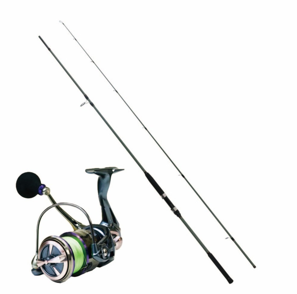 �I�[�V�����o�����[ �V���A�W�M���O 9.6ft M���t���C�f�[3 XE4000 1.5��200m�t (shorejiggiset-119)����