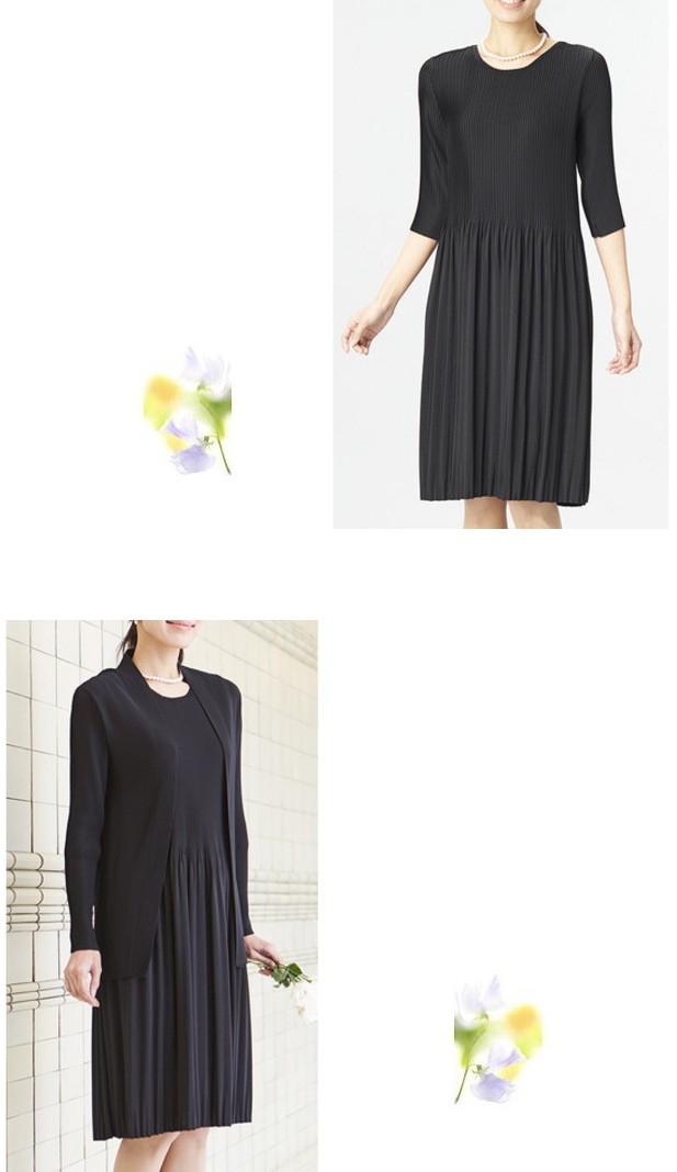 超大特価 ブラックフォーマル ワンピース アンサンブル プリーツ 夏用 サマー 礼服 喪服 レディース ミセス 人気ブランド Johnydar Com