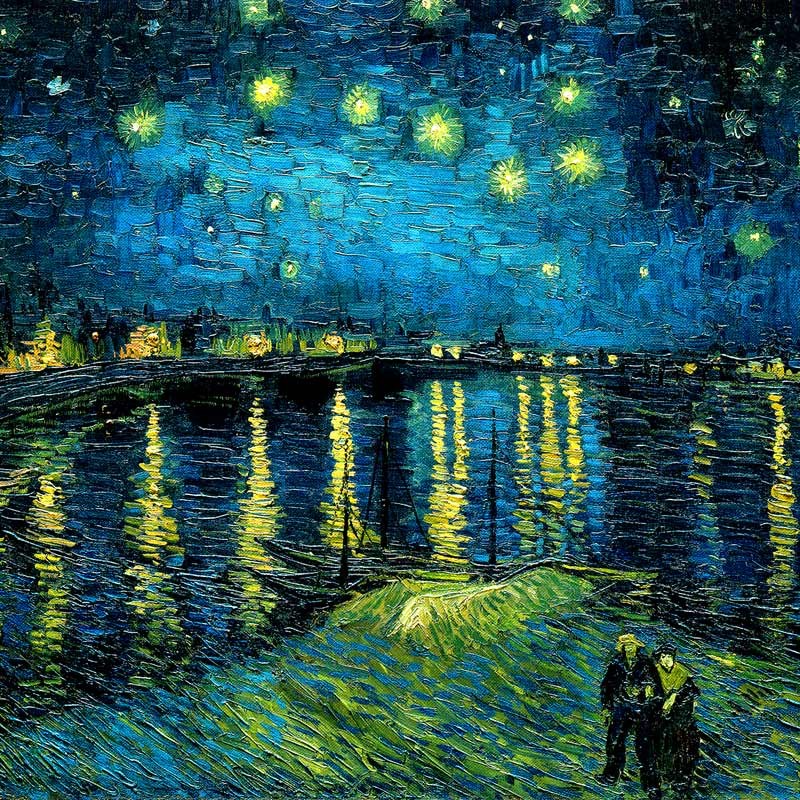 4.ローヌ川の星月夜
