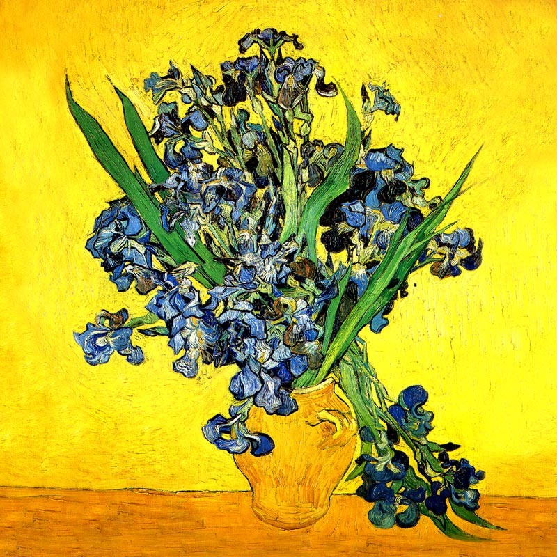 9.アイリスの花瓶