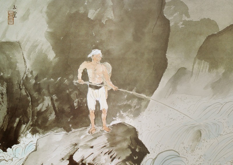 複製画A3(額無し) 川合玉堂(No.1~20) マイクロファイバー製