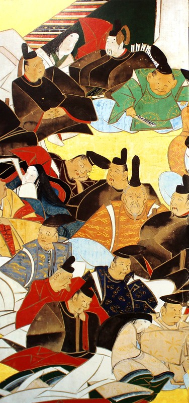 3.三十六歌仙図屏風