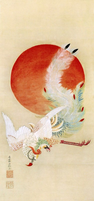 1.旭日鳳凰図1