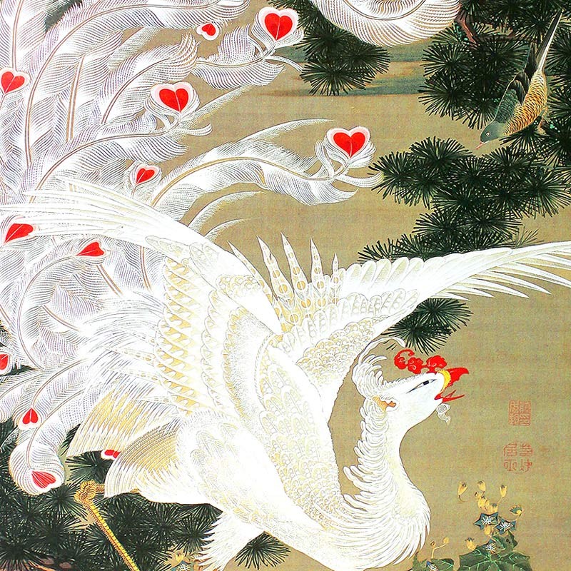 29.老松白鳳図