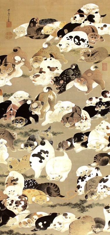 50.百犬図