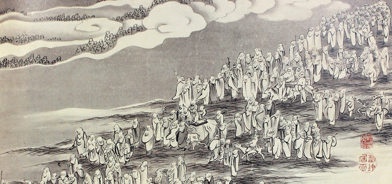 60.五百羅漢図