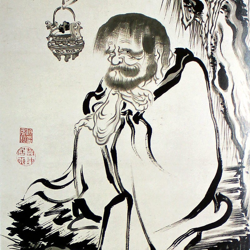 68.十六羅漢図(六幅)　三