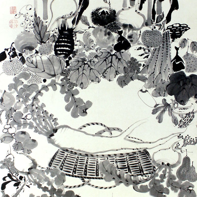 72.果蔬涅槃図