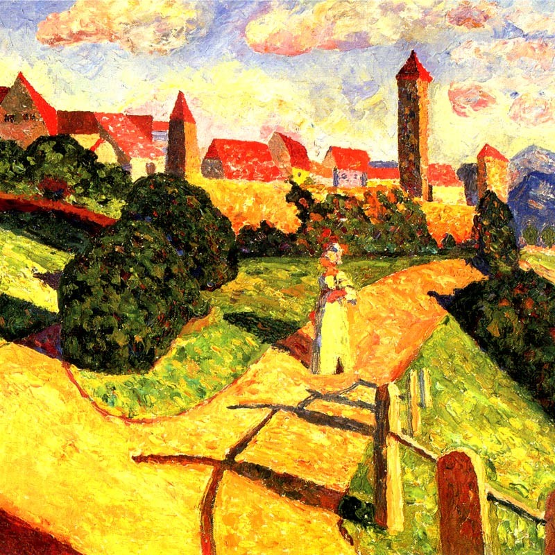 ハンカチ カンデンスキー 全16種 マイクロファイバー製 : orieoriginal