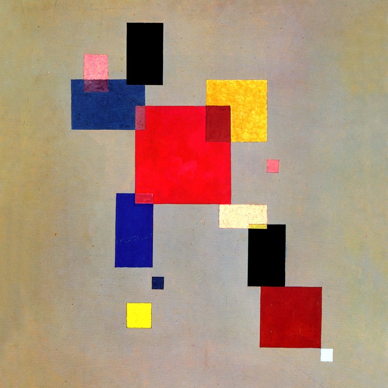 ハンカチ カンデンスキー 全16種 マイクロファイバー製 : orieoriginal