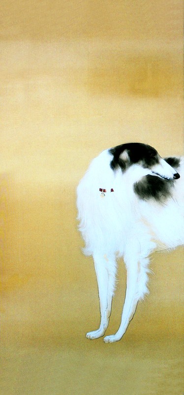 7.唐犬図2(左)