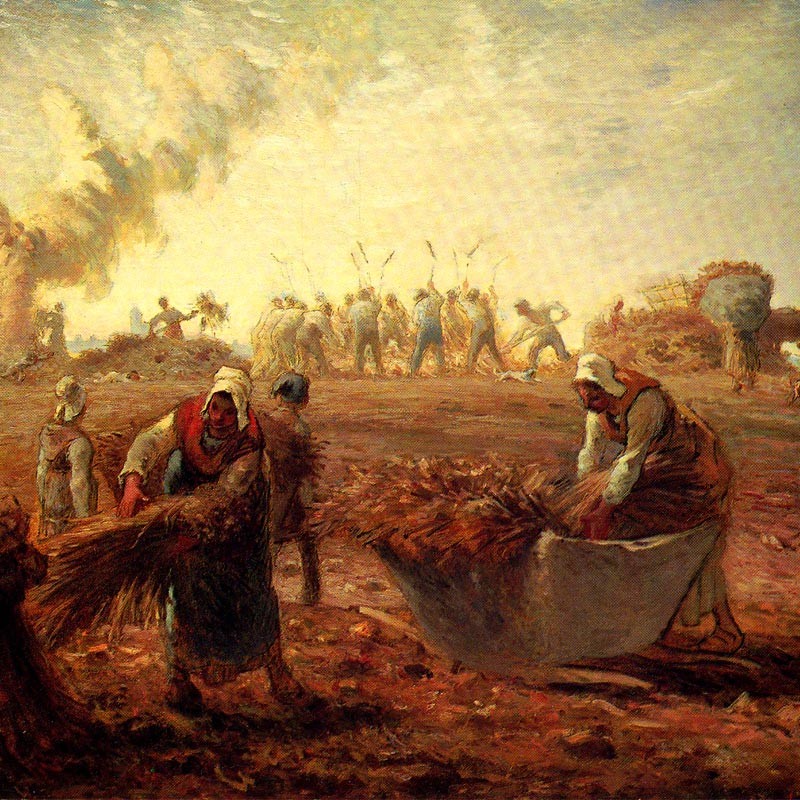 ハンカチ ミレー 全15種 マイクロファイバー製 : orieoriginal - 通販