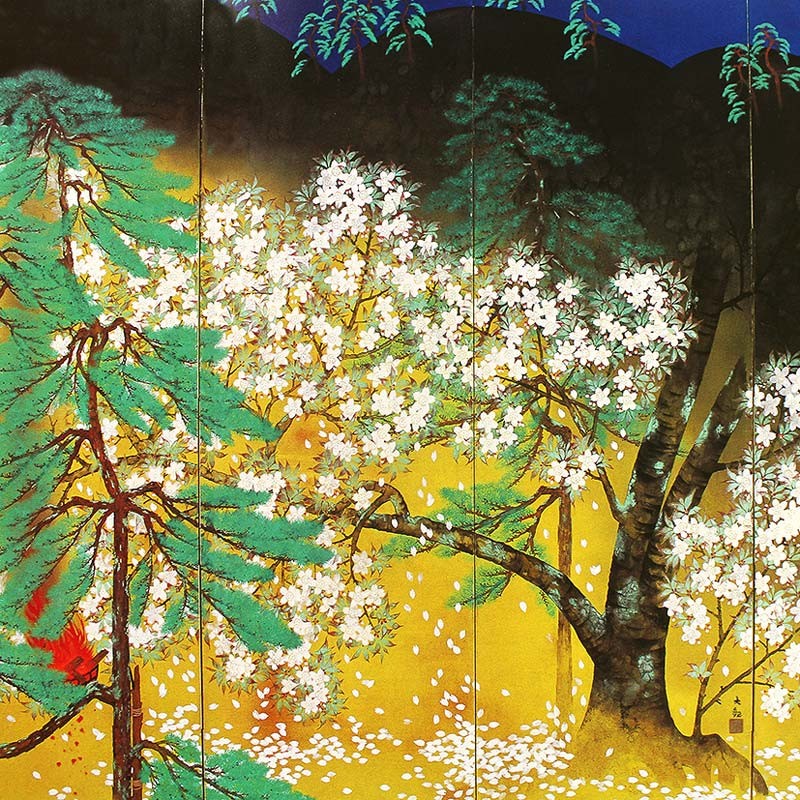 ハンカチ 横山大観(No.1~20) マイクロファイバー製 : orieoriginal