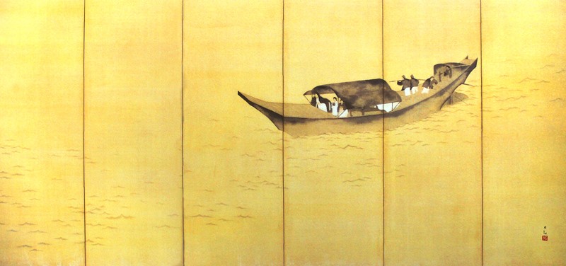 10.江上舟遊(右隻)