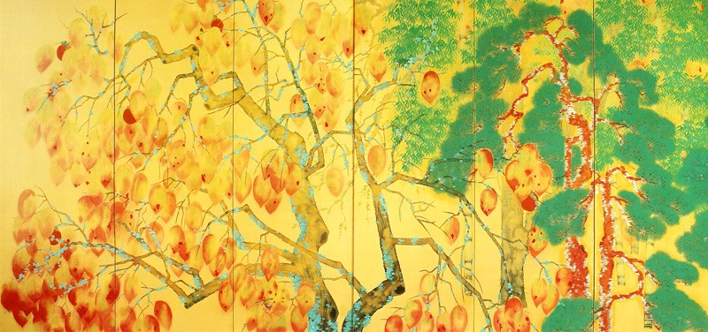 11.柿紅葉(左隻)